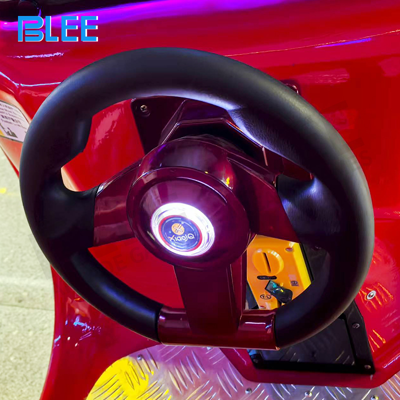 Child actively operating the elevating mechanism during interactive gameplay sequence