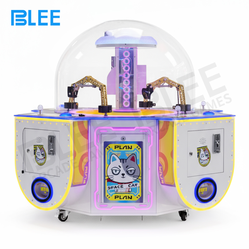 BLEE Travel Cat Excavator BLEE Travel Cat Excavator full 4-player cabinet with construction theme