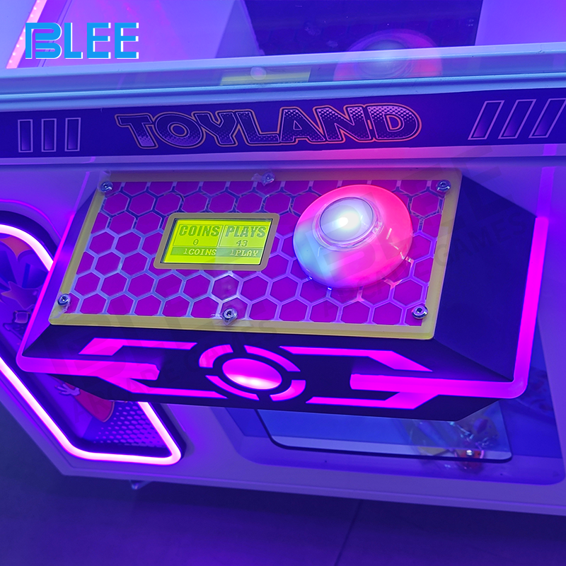 Multiple Lucky Grabber machines installed in family entertainment center