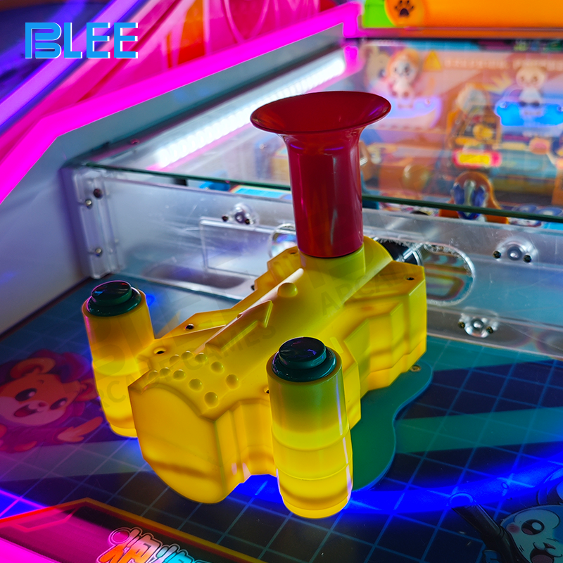 Strategic placement in retail store front area attracting passing families