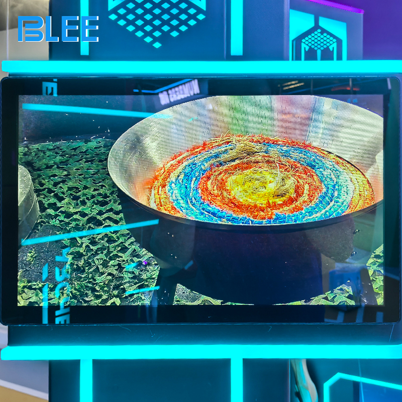 Control console interface allowing target speed, distance, and movement pattern adjustments