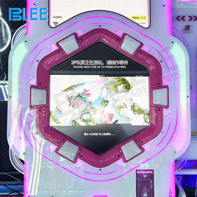 Two players competing simultaneously on high-refresh 43-inch dual displays