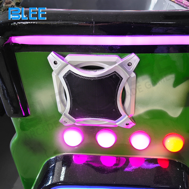 Safety technology display with front and rear radar collision detection system components