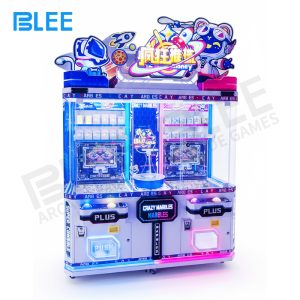 BLEE Crazy Ball Pusher Dual Station full cabinet with rotating center display
