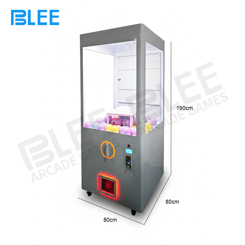 Complete BLEE Star Vault Pro gacha machine in premium 80x80x190cm commercial design