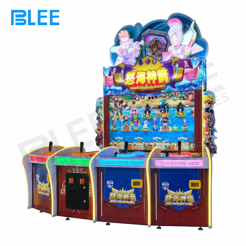 castle defense game The three heroes – Little Red, Little Blue, and Little Dark – showcased on the game's attract screen.