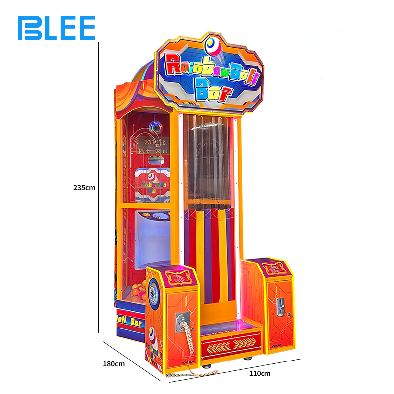 Complete BLEE Rainbow Ball Arena cabinet in vibrant 1400x1100x2650mm design