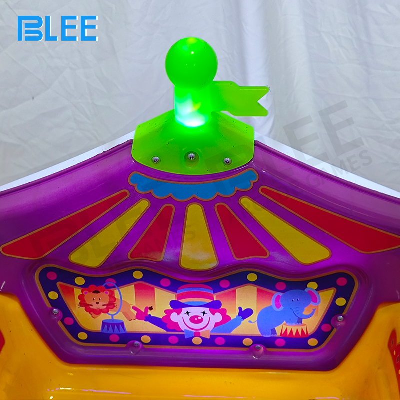 Child riding the deer rocker with gentle back-and-forth motion, holding antler-shaped handles