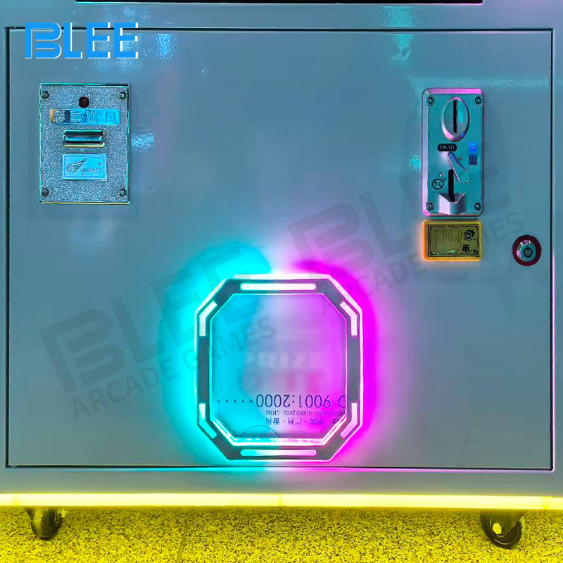 Complete BLEE Surprise Basketball machine with vibrant LED display and colorful lighting