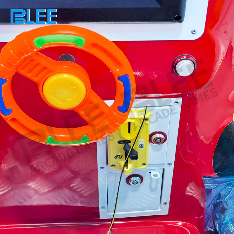 Dynamic action shot showing the rocking motion in progress with child engaged in gameplay