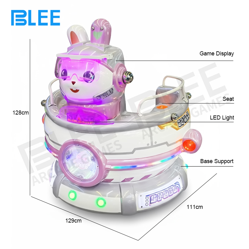 Control panel with music selection options and adjustable rotation speed controls