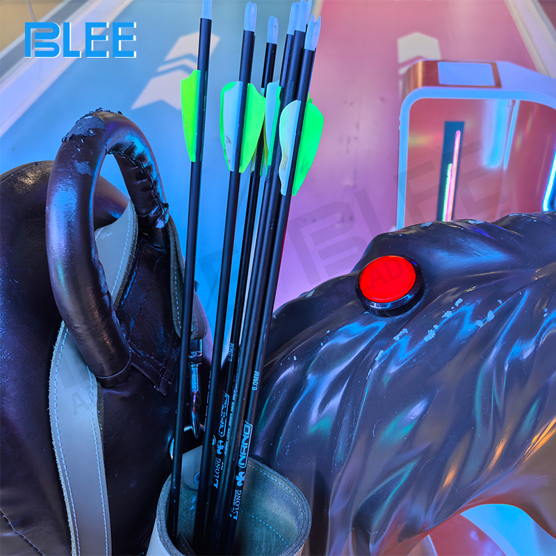 Complete safety gear and equipment setup ensuring protected archery experience