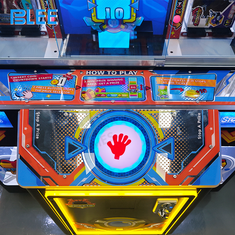 Close-up of cursor stopped precisely on red jackpot zone with celebratory lighting effects