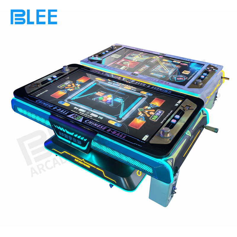 digital billiards Complete BLEE Cool Shot Pool digital table setup measuring 1.6x0.9x0.64 meters