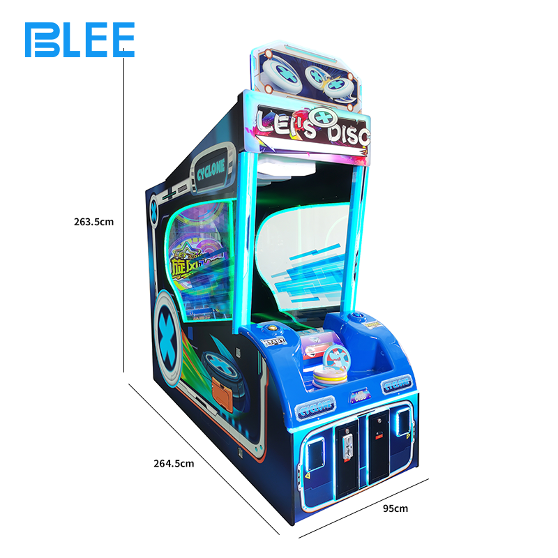 High-definition display showing immersive throwing environments and targets