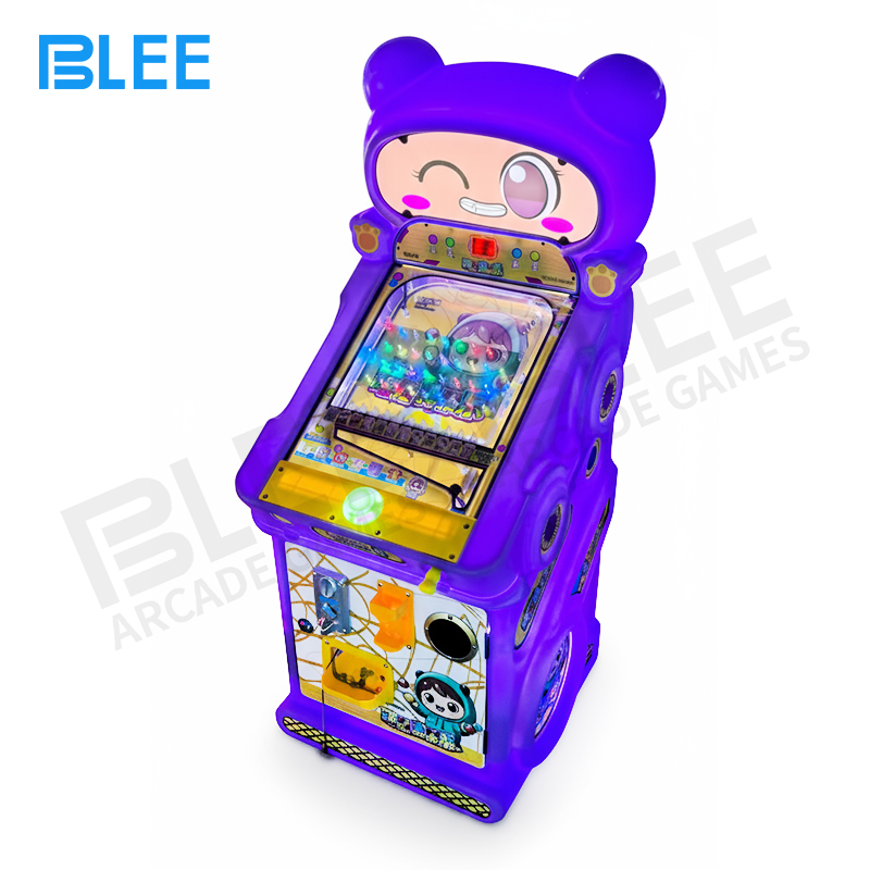 enchanted marble adventure BLEE Cutie Marble Machine Purple Edition full cabinet view with fantasy graphics