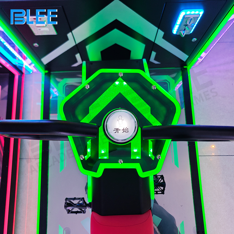 Realistic bicycle controllers with functional pedals and steering mechanisms