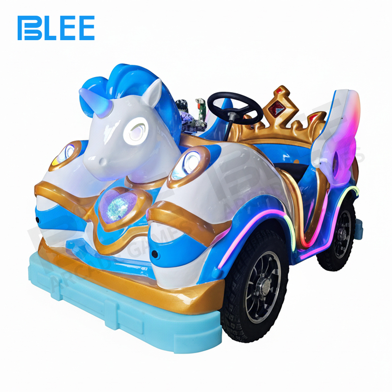 fairytale attraction Child rider enjoying spacious comfortable seating with magical bubble effects during operation