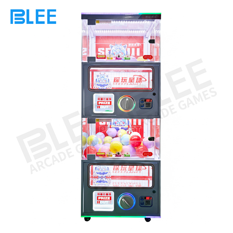 gacha machine Commercial control panel with dual payment systems, inventory indicators, and maintenance alerts