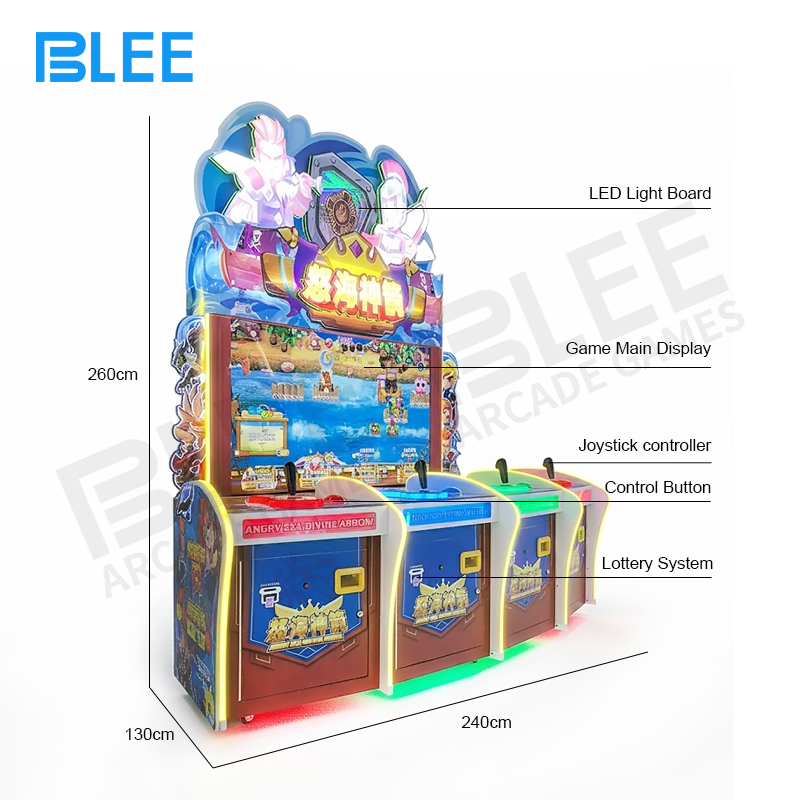 The Lightning Crab monster being hit, releasing blue chain lightning to stun nearby enemies.