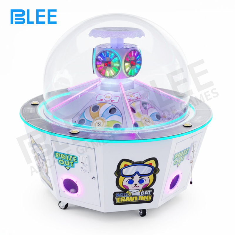 gift dispensing machine, Professional installation team positioning the machine as a venue centerpiece