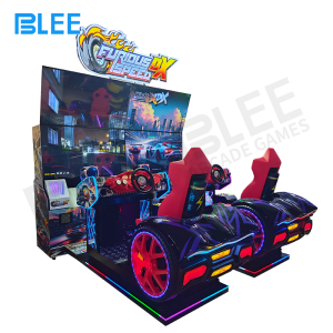 High-speed race mode selection interface on display