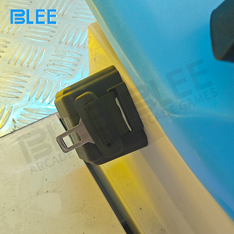 Player engaged in immersive flight experience