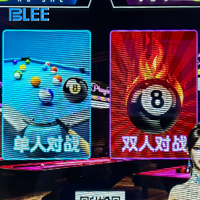 Multiplayer competitive mode with two players facing off in digital pool challenges