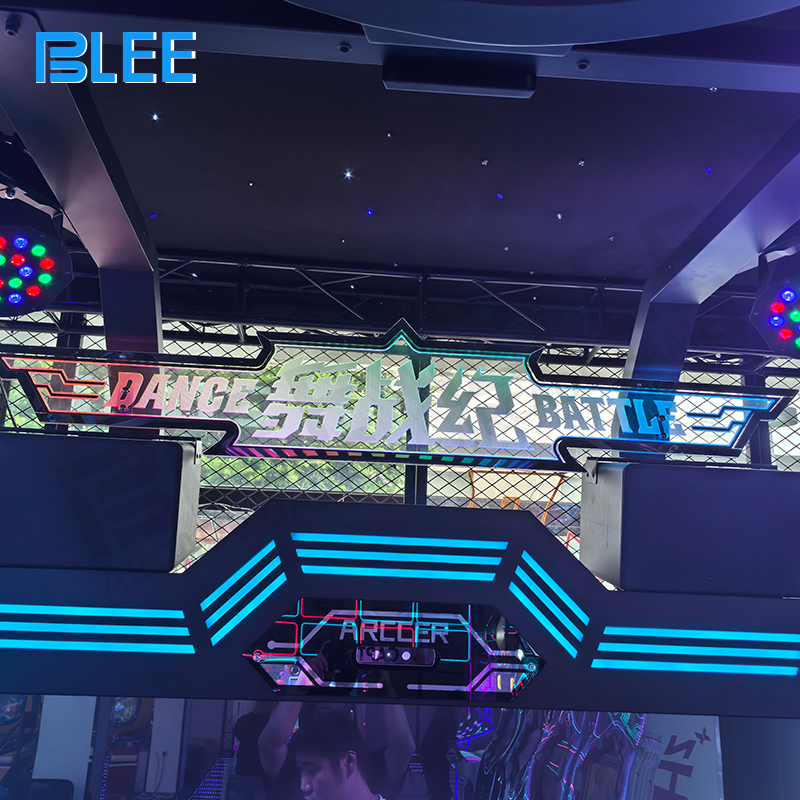 Professional stage lighting and sound system creating concert-like atmosphere