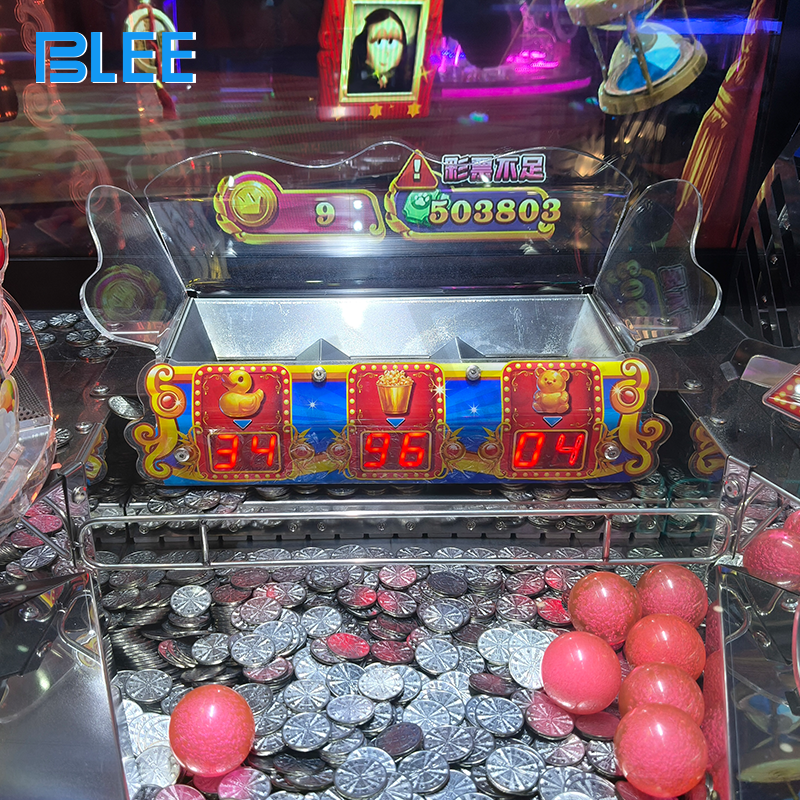 Dramatic visual display when all six barrels activate for jackpot payout