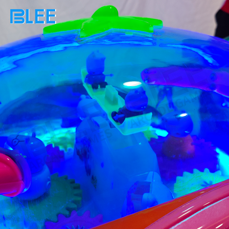 Close-up of the detailed bunny faces with friendly expressions, eyes, and decorative features