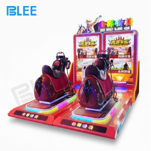 Complete BLEE Western Hunt Ride installation in 1.6x1.4x2.6 meter cabinet with western theme