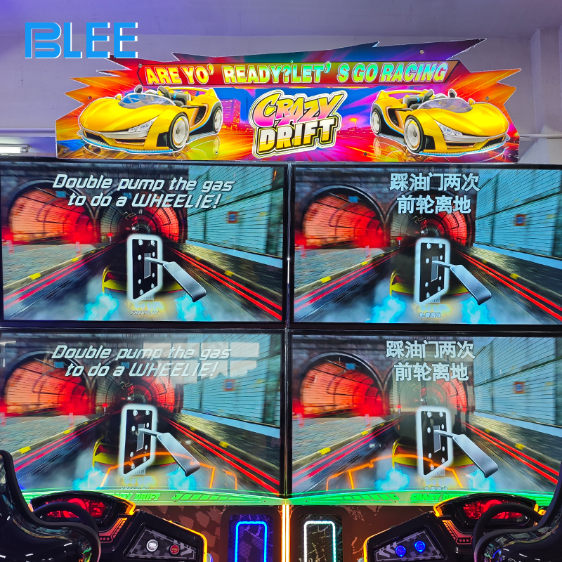 Advanced pedal system and gear shift controls close-up