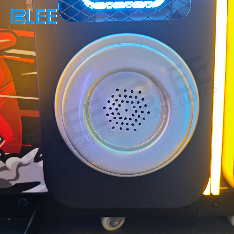 Lighting effects enhancing the racing atmosphere