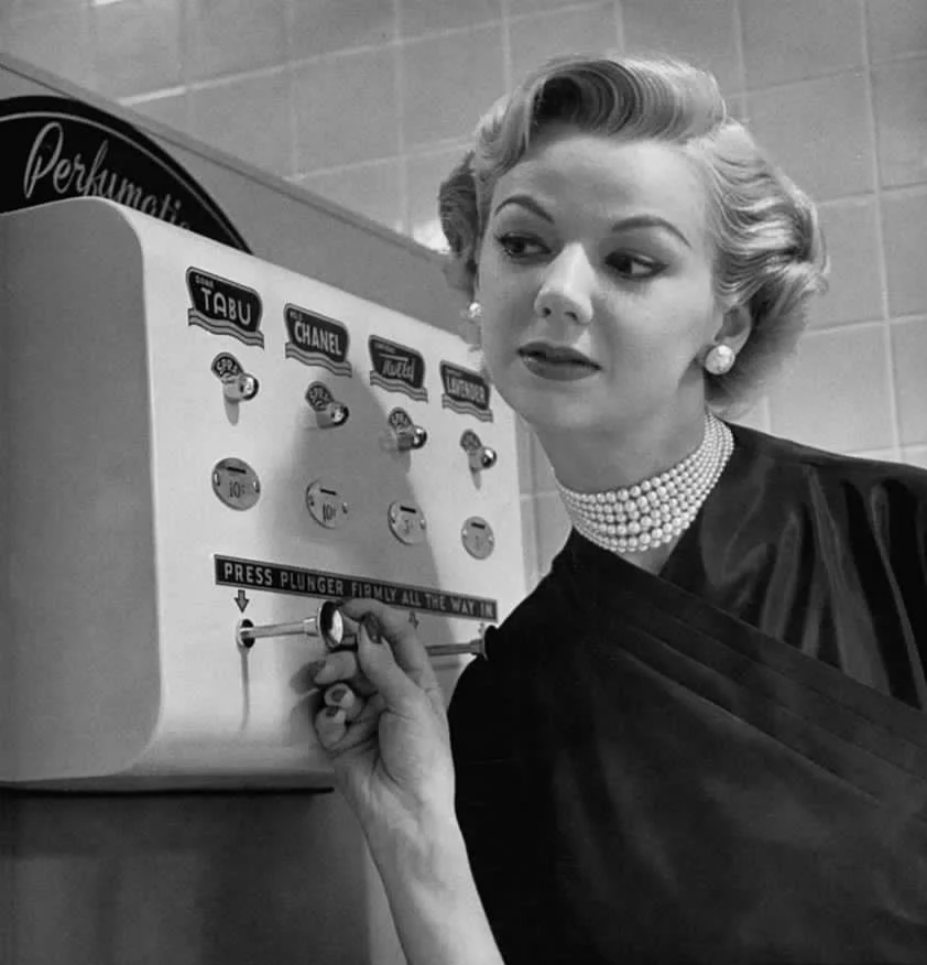 perfume vending machine business