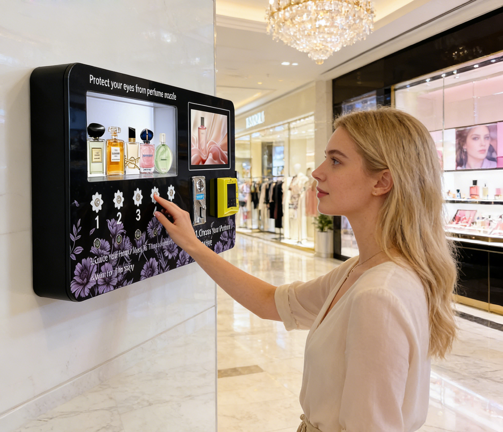 erfume Spray Vending Machine