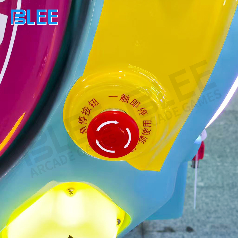 Nighttime operation with integrated LED lighting system creating immersive atmospheric effects