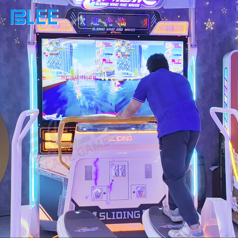 Air compression system creating environmental effects during gameplay