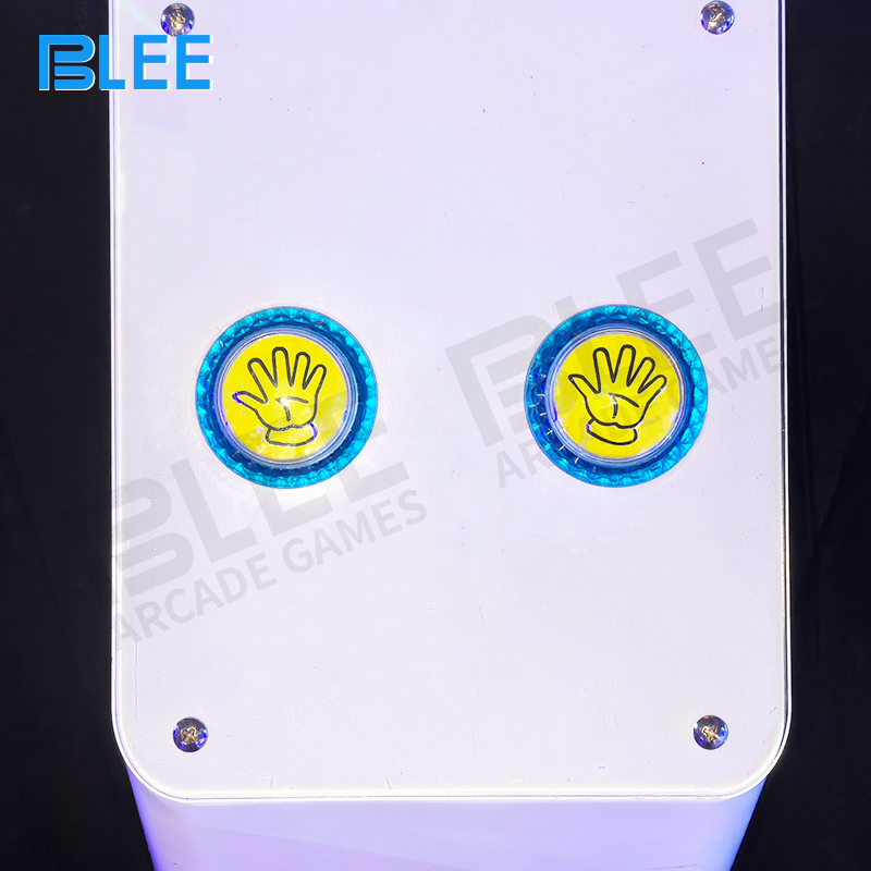 43-inch high-definition screen displaying dynamic target patterns and memory sequences