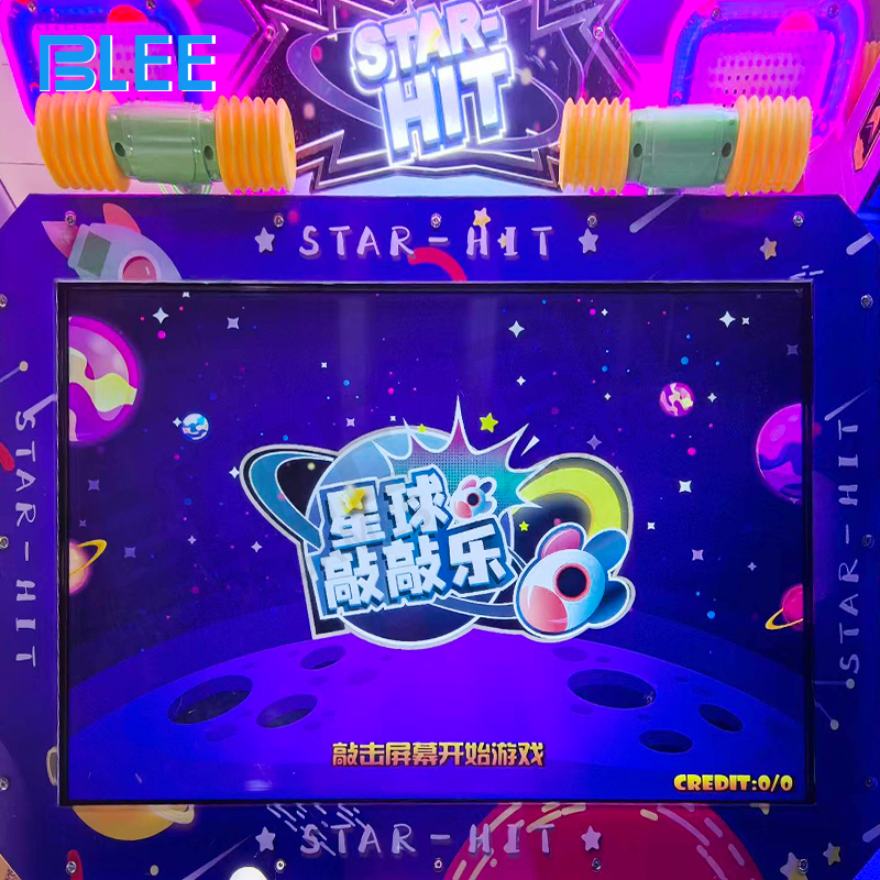 Side angle showing compact 79x84x181cm dimensions optimized for ticket redemption zones