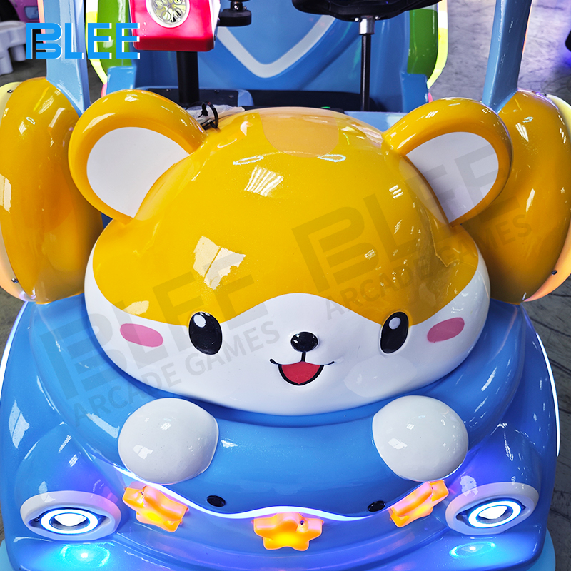 Safety technology display featuring front and rear radar collision detection system components