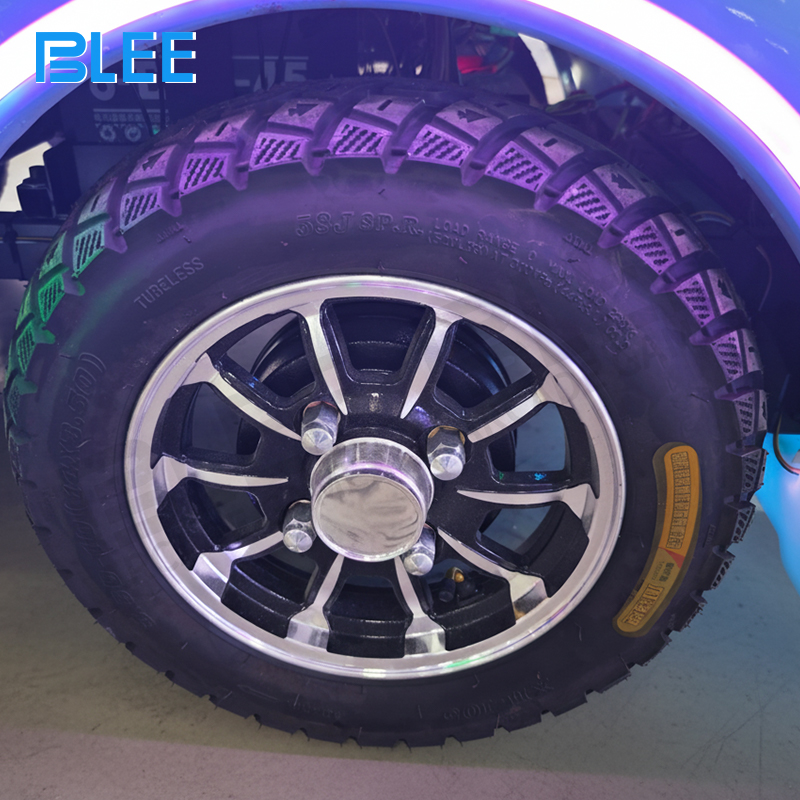 Professional installation process with BLEE technicians calibrating control systems and safety features