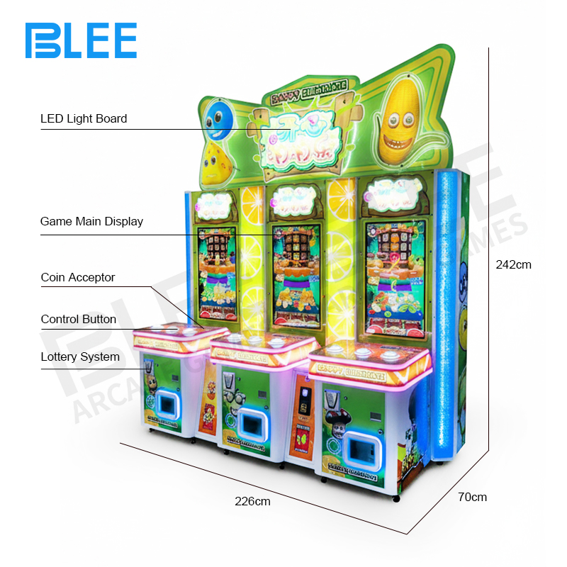 Close-up of 32-inch display showing colorful puzzle interface