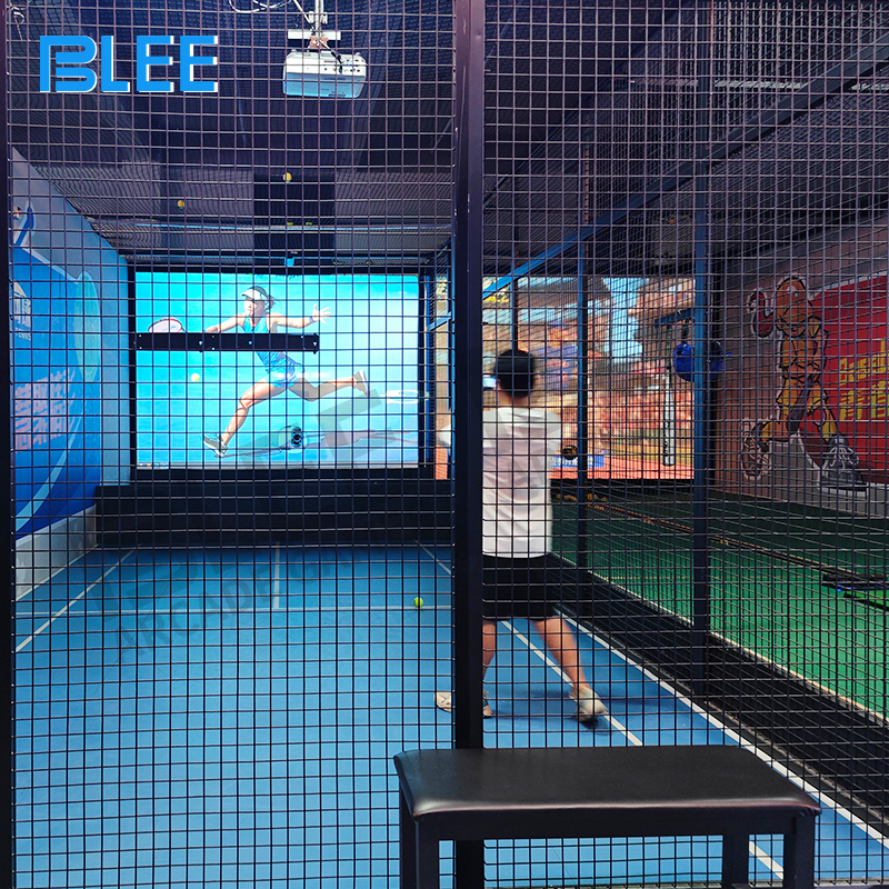 smart court simulation High-quality audio system providing realistic court sounds and game feedback