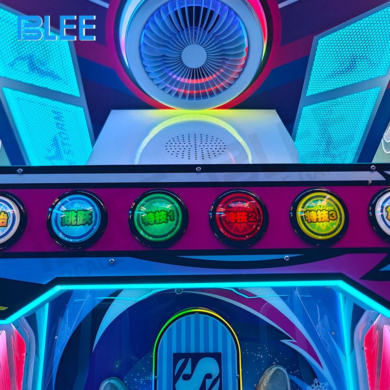 Advanced control panel with temperature simulation, traction control settings, and weather effects