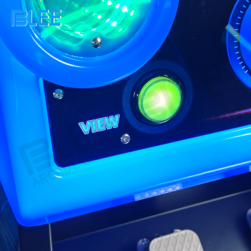 Multiple Happy Speedster units installed together creating a motorcycle racing zone