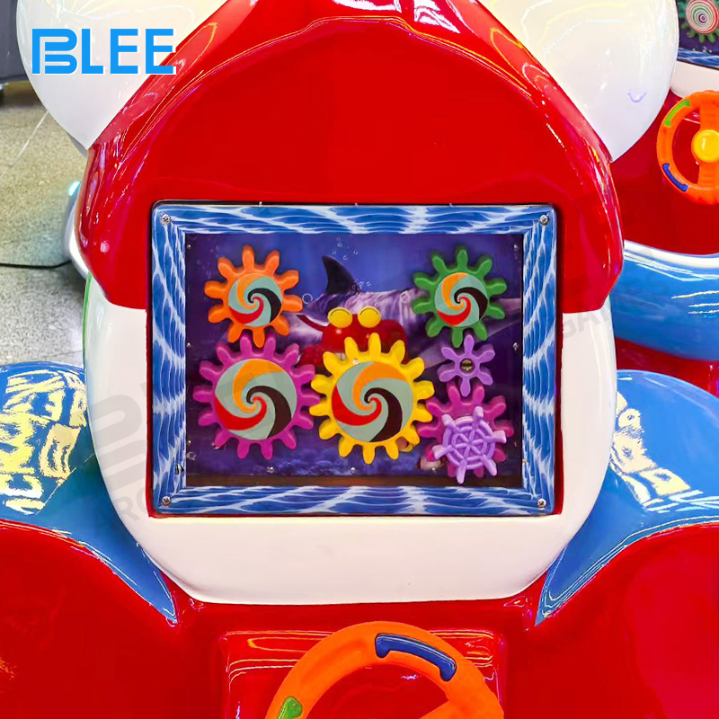 Track system detail showing smooth rail connection and durable wheel mechanism