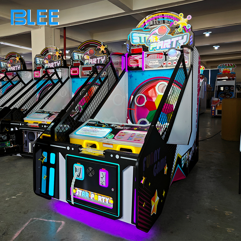 High-volume ticket dispensing system rewarding players based on accumulated points and bonus achievements