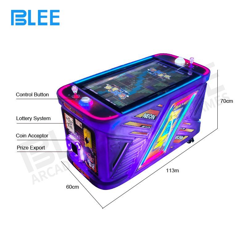 Alternative ticket dispensing setup showing flexibility for redemption-focused venues