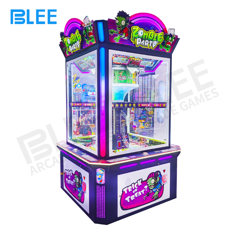 ticket redemption machine Installation in busy arcade environment demonstrating optimal player flow and visibility placement